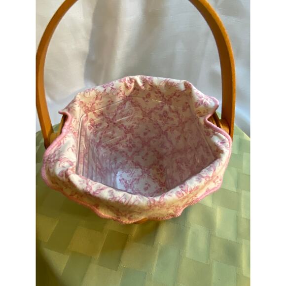 Vintage, Longaberger, Horizon of Hope Basket, Small Basket wLiner Protector 2001 - Picture 8 of 13